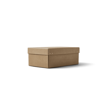 Ordinary säilytyslaatikko 2-pack - Ruskea - Form & Refine