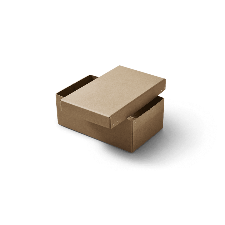 Ordinary säilytyslaatikko 2-pack, Ruskea Form & Refine