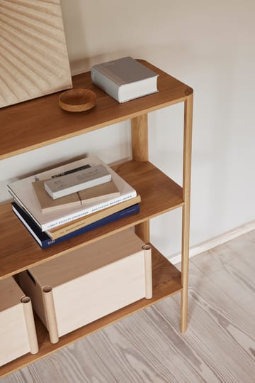 Pillar-lukko säilytysboxi M - Pyökki - Form & Refine