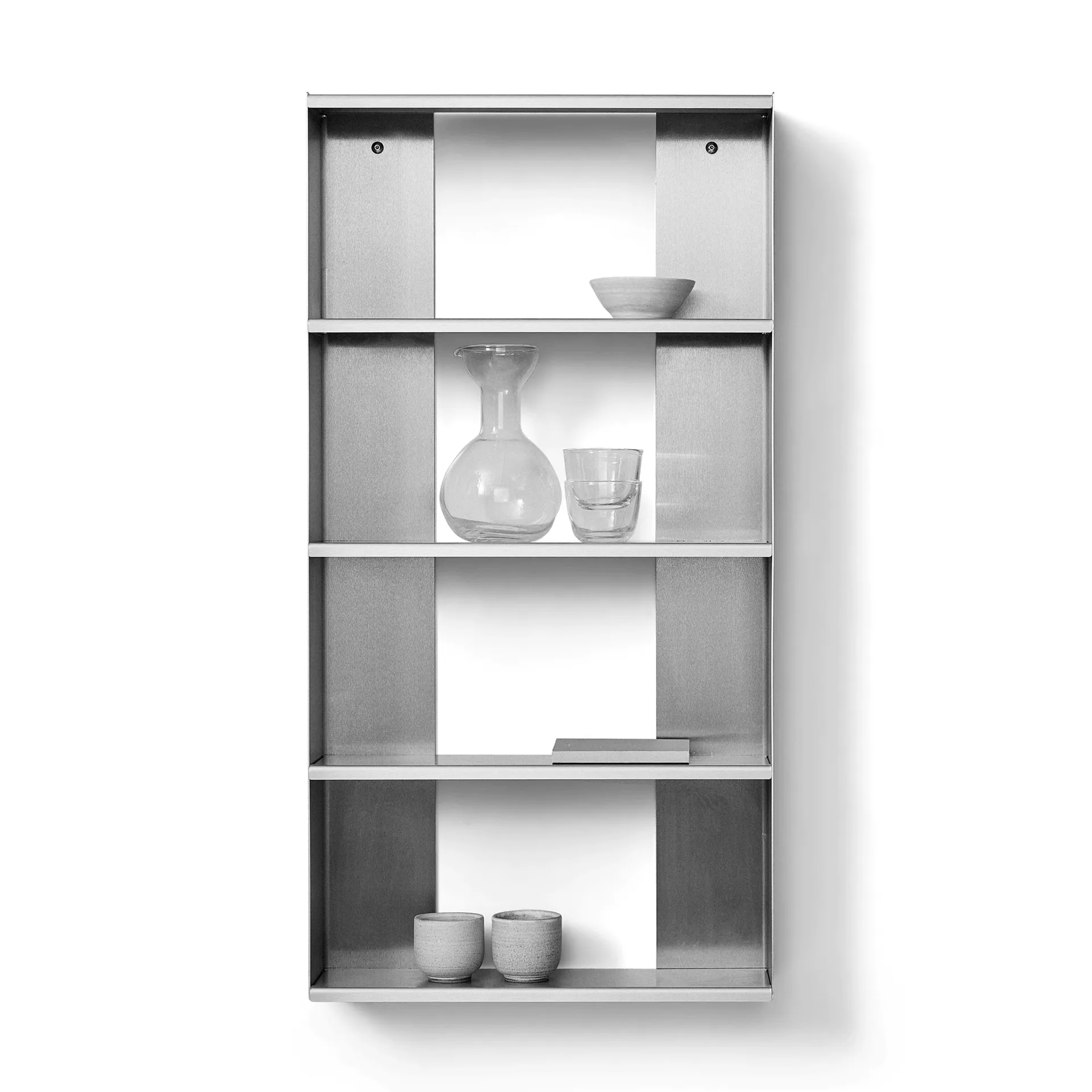 Taper seinähylly, Ruostumaton teräs, 50x98 cm Form & Refine