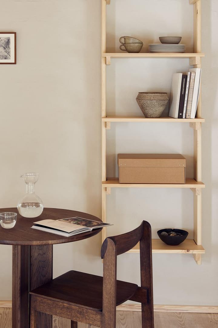 Trefoil ruokapöytä Ø75 cm, Savustettu tammi Form & Refine