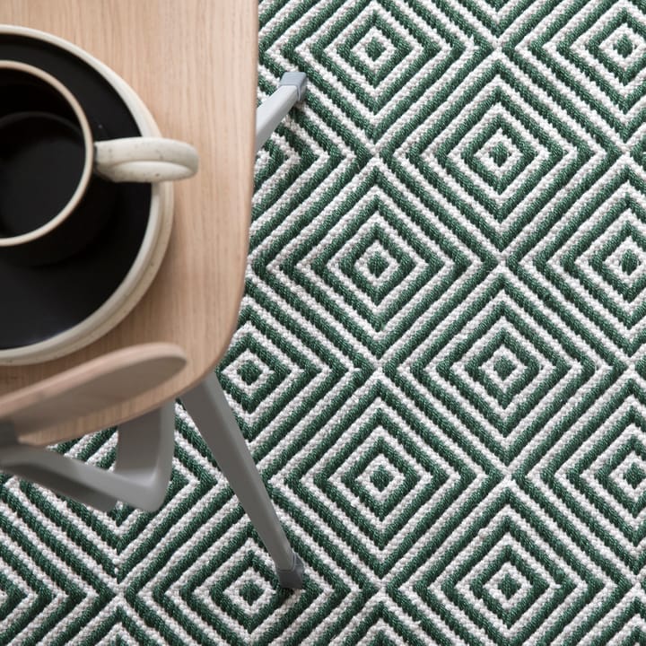 Diamond matto 140x200 cm, Green Formgatan