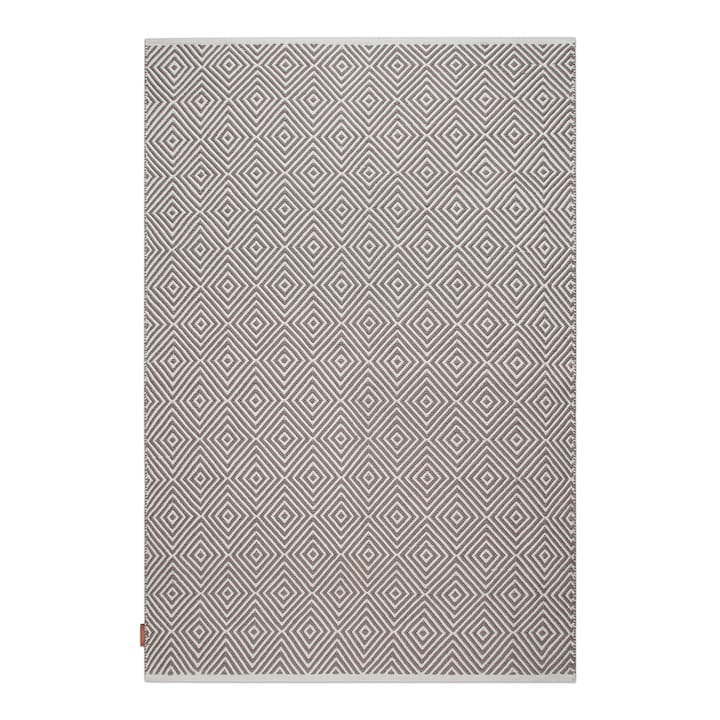 Diamond matto 140x200 cm - Grey - Formgatan