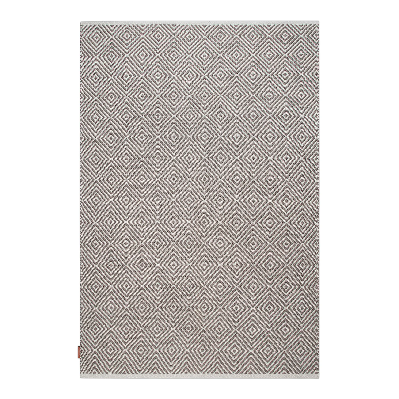 Diamond matto 140x200 cm, Grey Formgatan