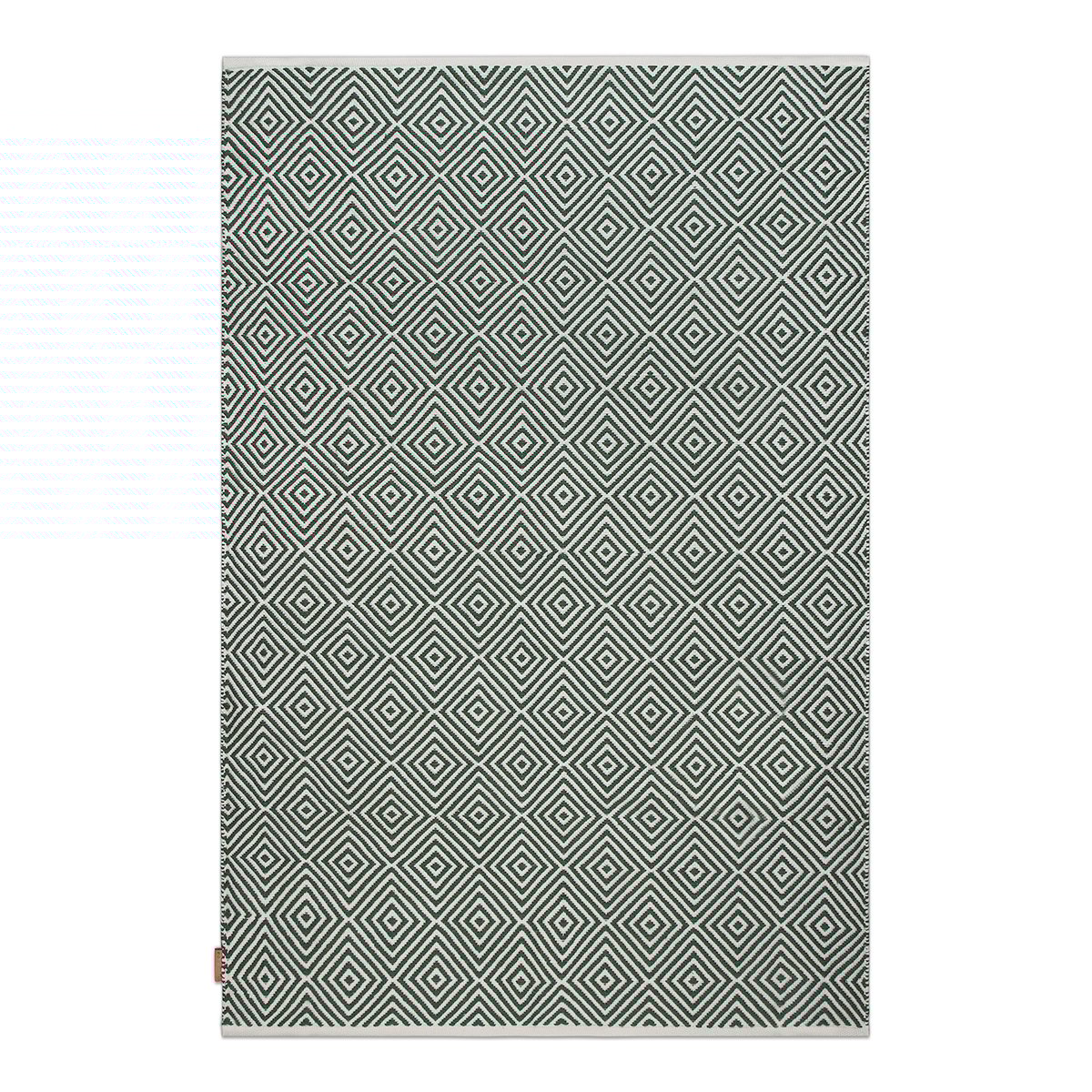Formgatan Diamond matto 170x230 cm Green | Skandinaavinen Sisustus | Muovimatot | Vihreä