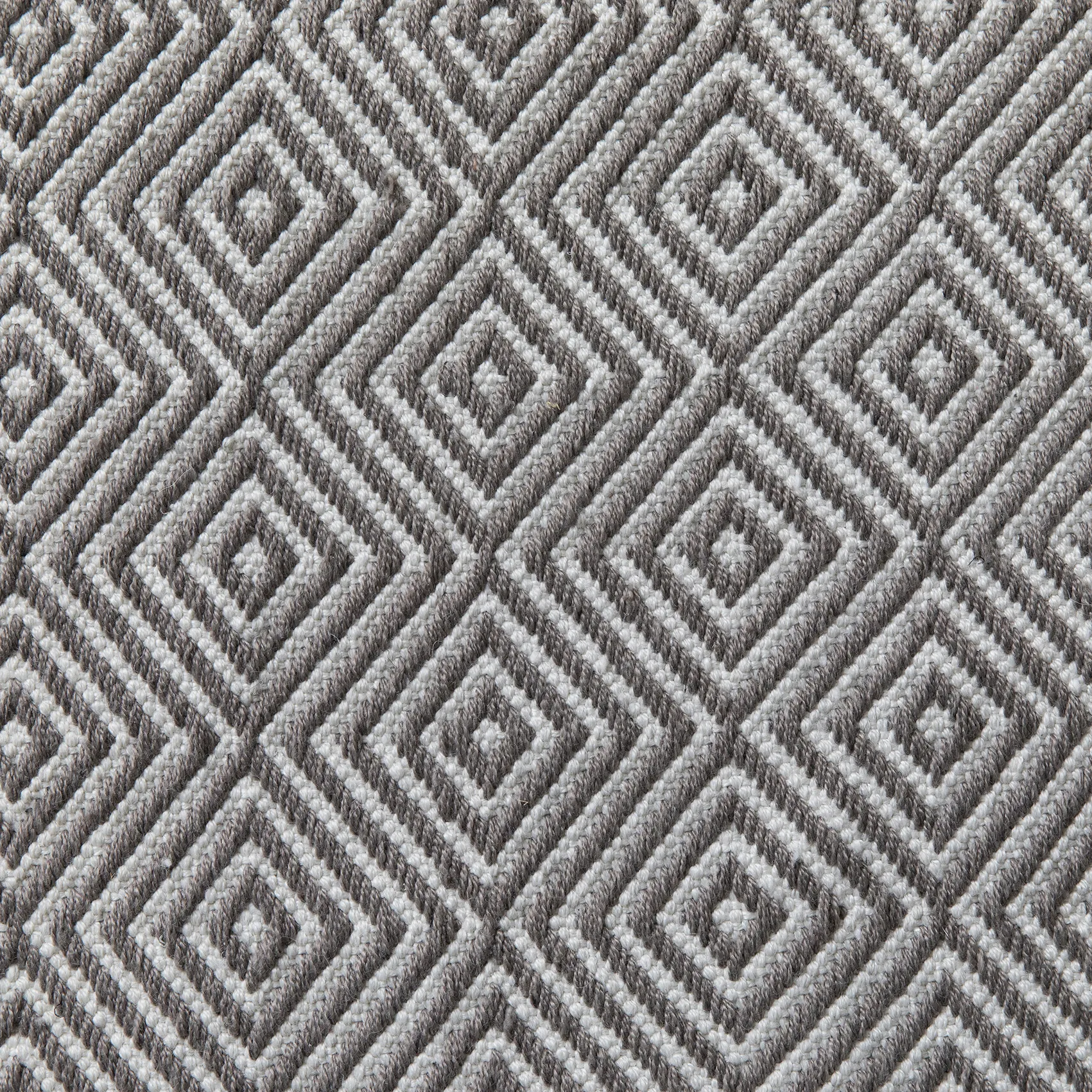 Diamond matto 170x230 cm, Grey Formgatan