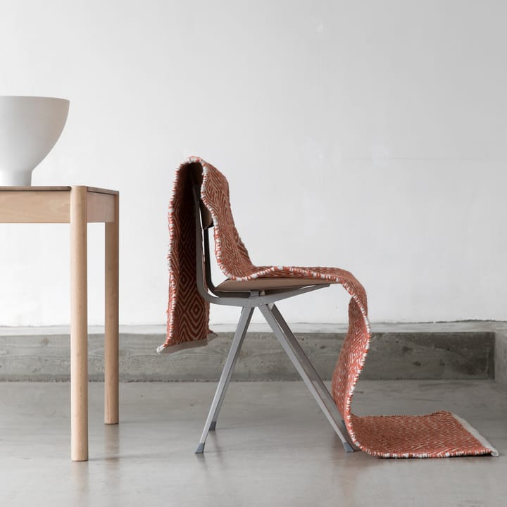 Diamond matto 70x200 cm, Burnt orange Formgatan