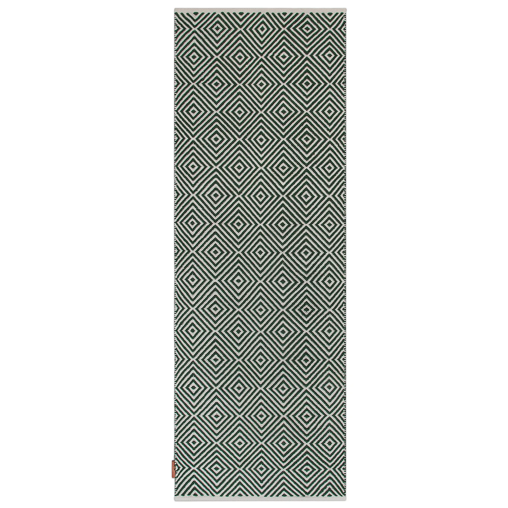 Diamond matto 70x200 cm, Green Formgatan