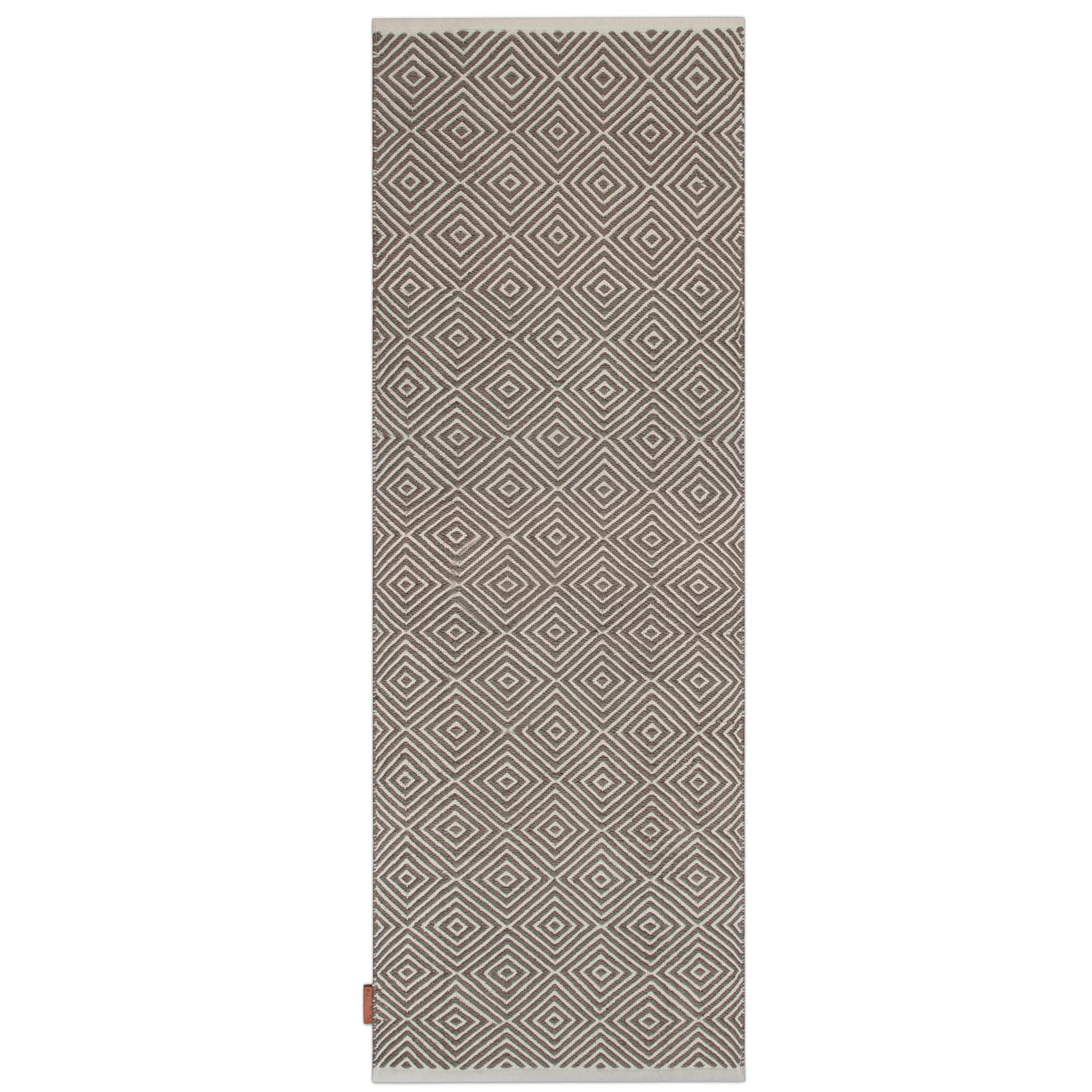 Diamond matto 70x200 cm, Grey Formgatan