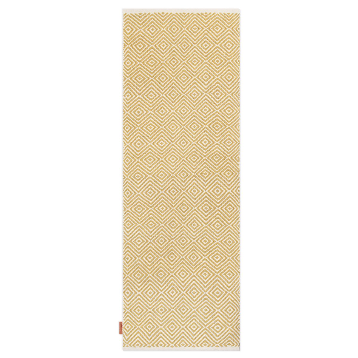 Formgatan Diamond matto 70x200 cm Yellow | Skandinaavinen Sisustus | Muovimatot | Keltainen