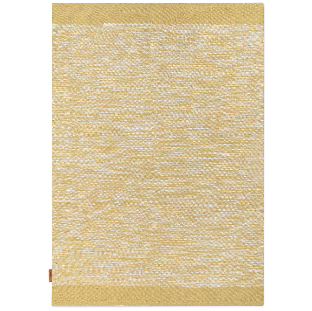 Formgatan Melange matto, 200x300 cm Dusty yellow | Skandinaavinen Sisustus | Muovimatot | Keltainen