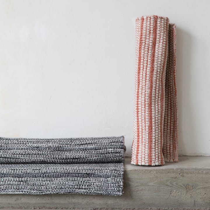 Stripe matto 70x200 cm, Burnt orange Formgatan