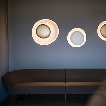 Bahia Mini seinälamppu - valkoinen, led-lamppu - Foscarini
