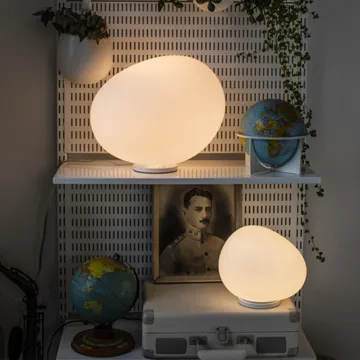 Gregg grande pöytälamppu - Valkoinen - Foscarini