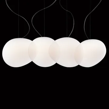 Gregg media riippuvalaisin - Valkoinen - Foscarini