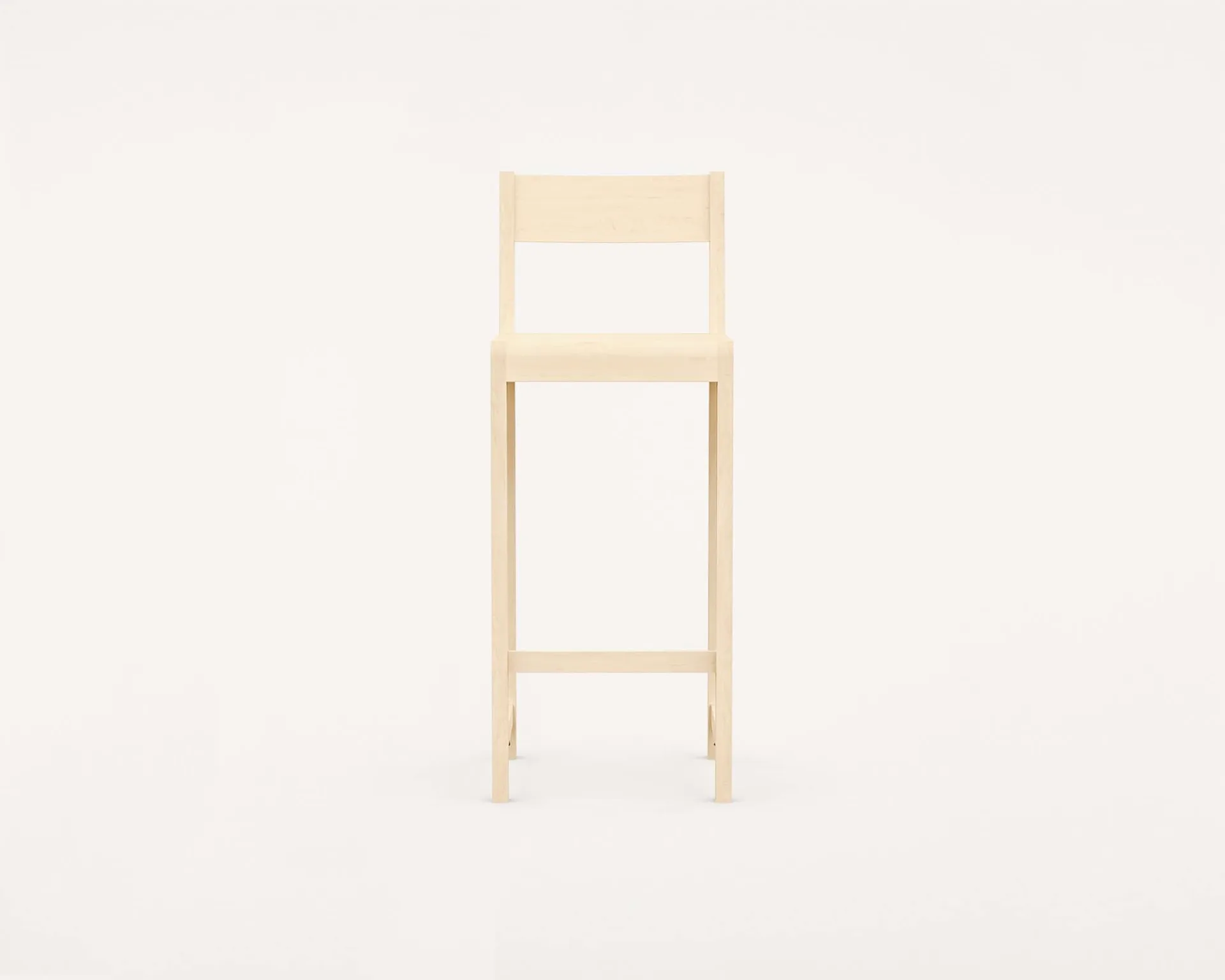 Bar Chair 01 baarituoli, Koivu, 76 cm FRAMA