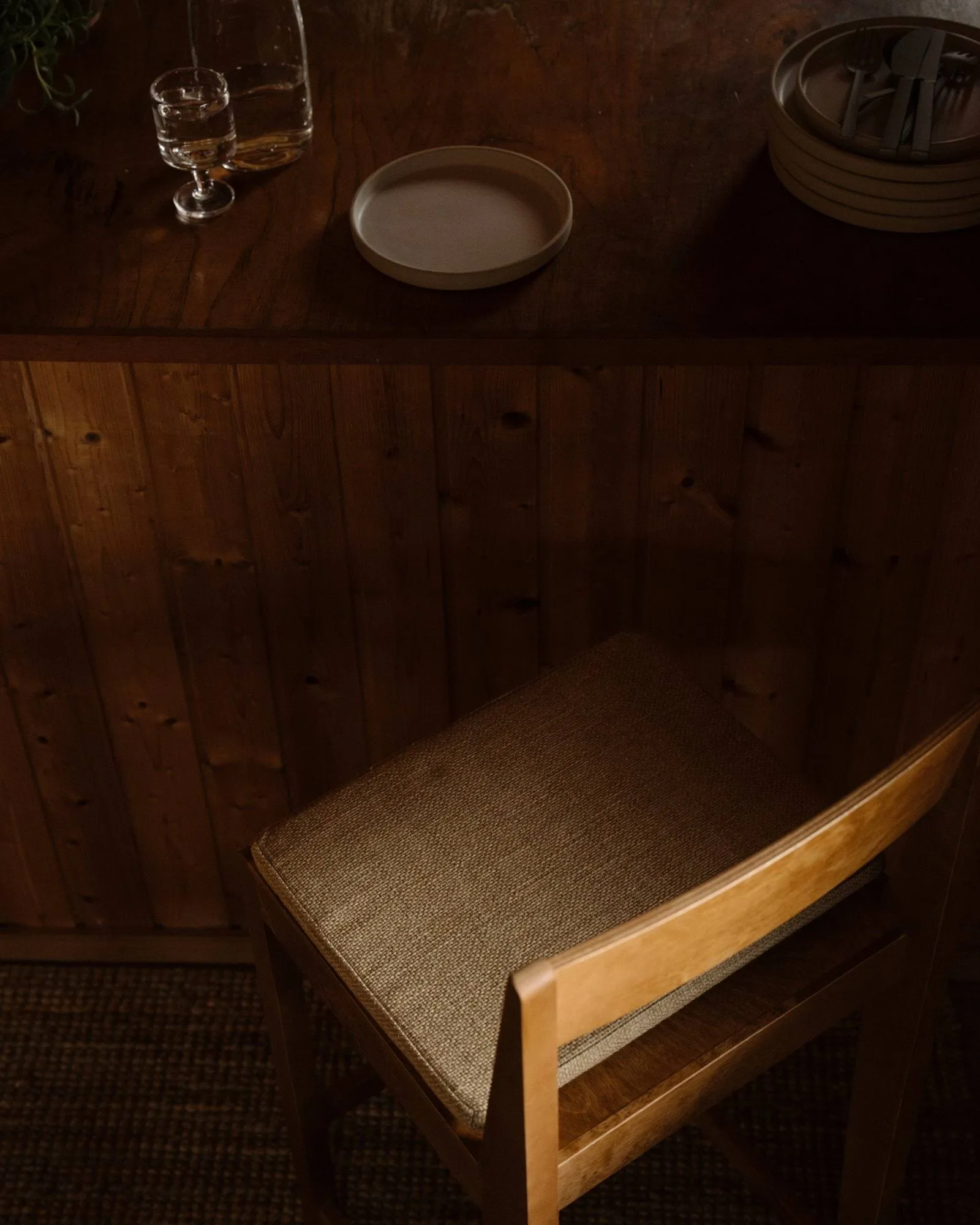 Bar Chair 01 istuintyyny baarituoliin, Camel, 32x40x4 cm FRAMA