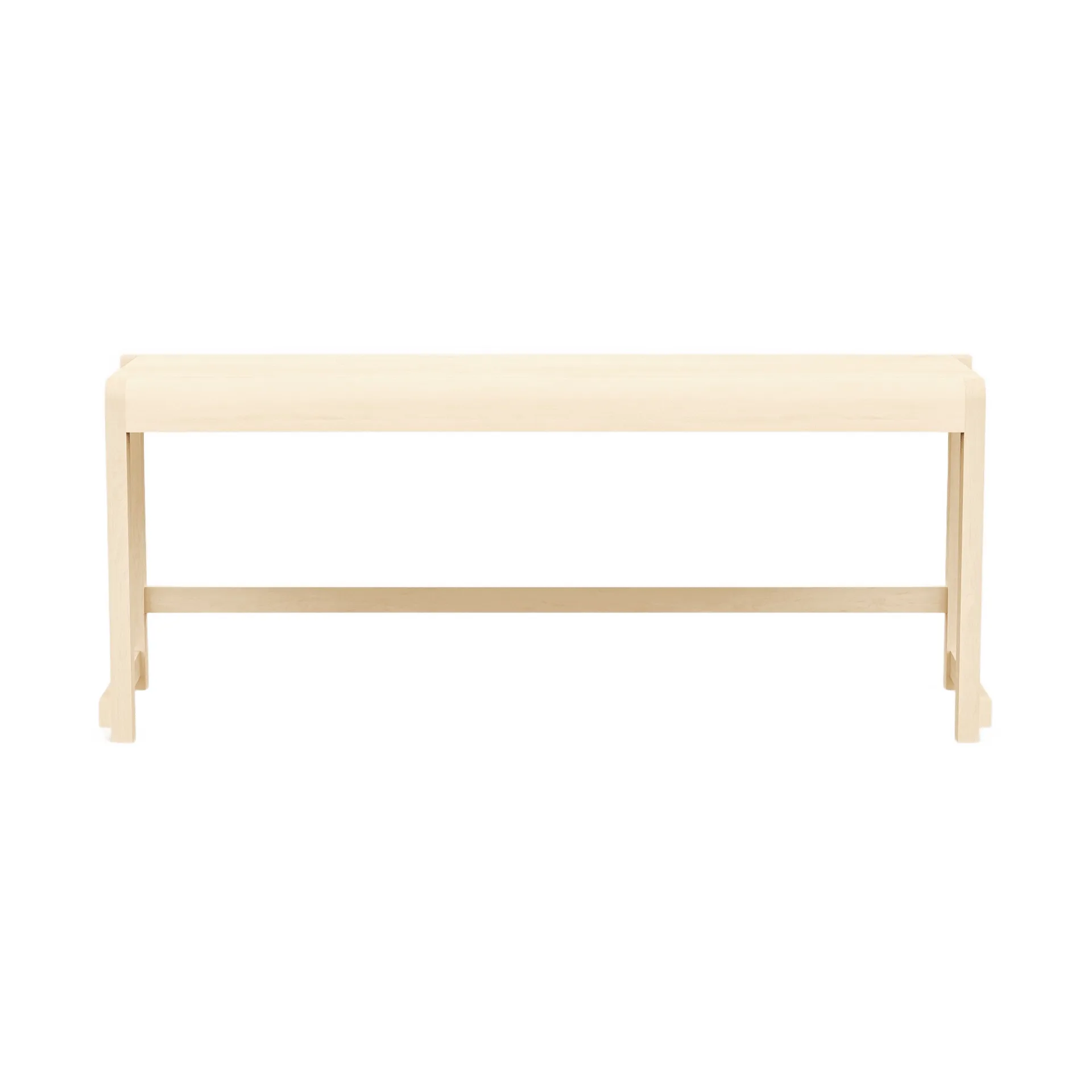 Bench 01 penkki, Koivu, 114,6x37x46 cm FRAMA