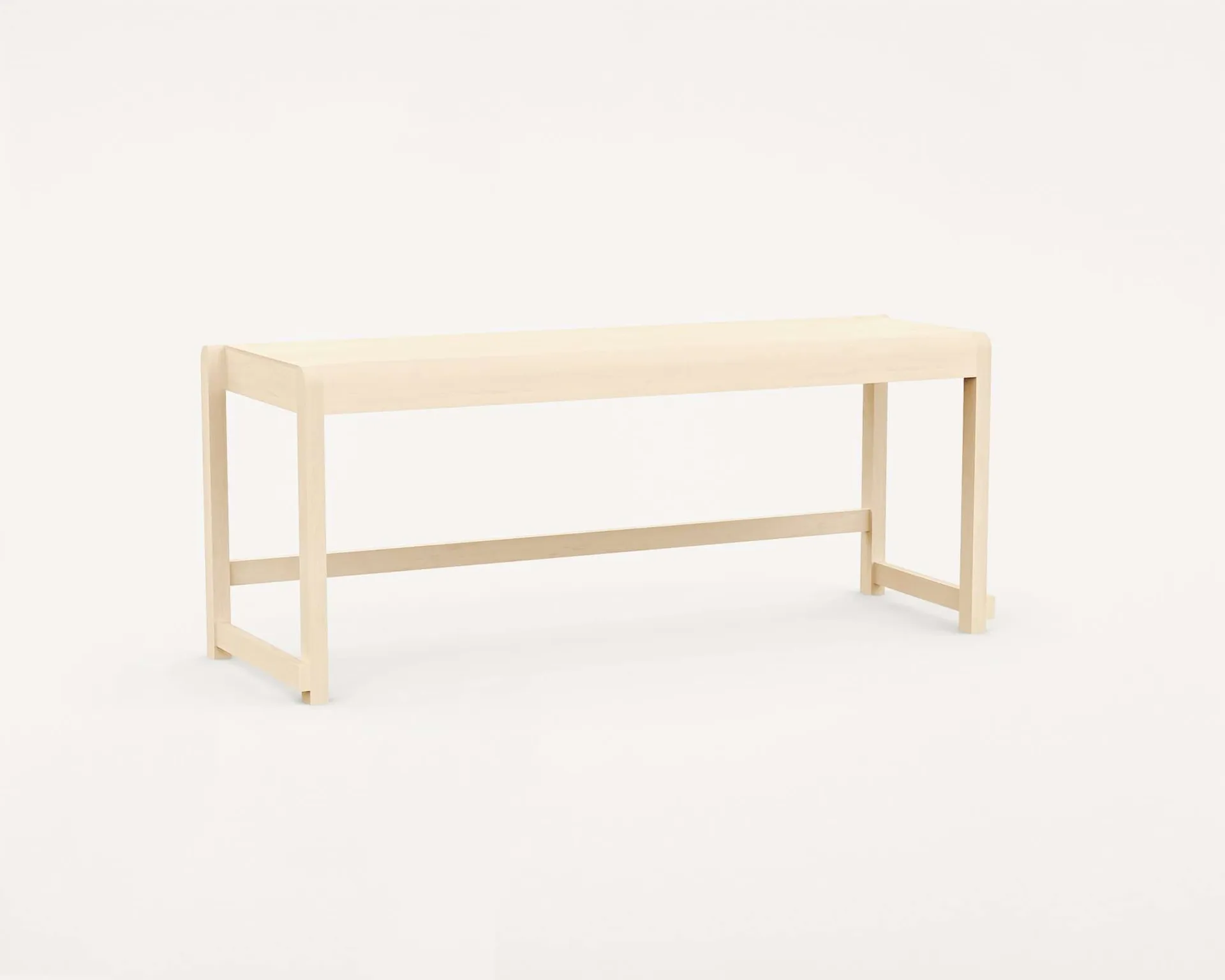 Bench 01 penkki, Koivu, 114,6x37x46 cm FRAMA