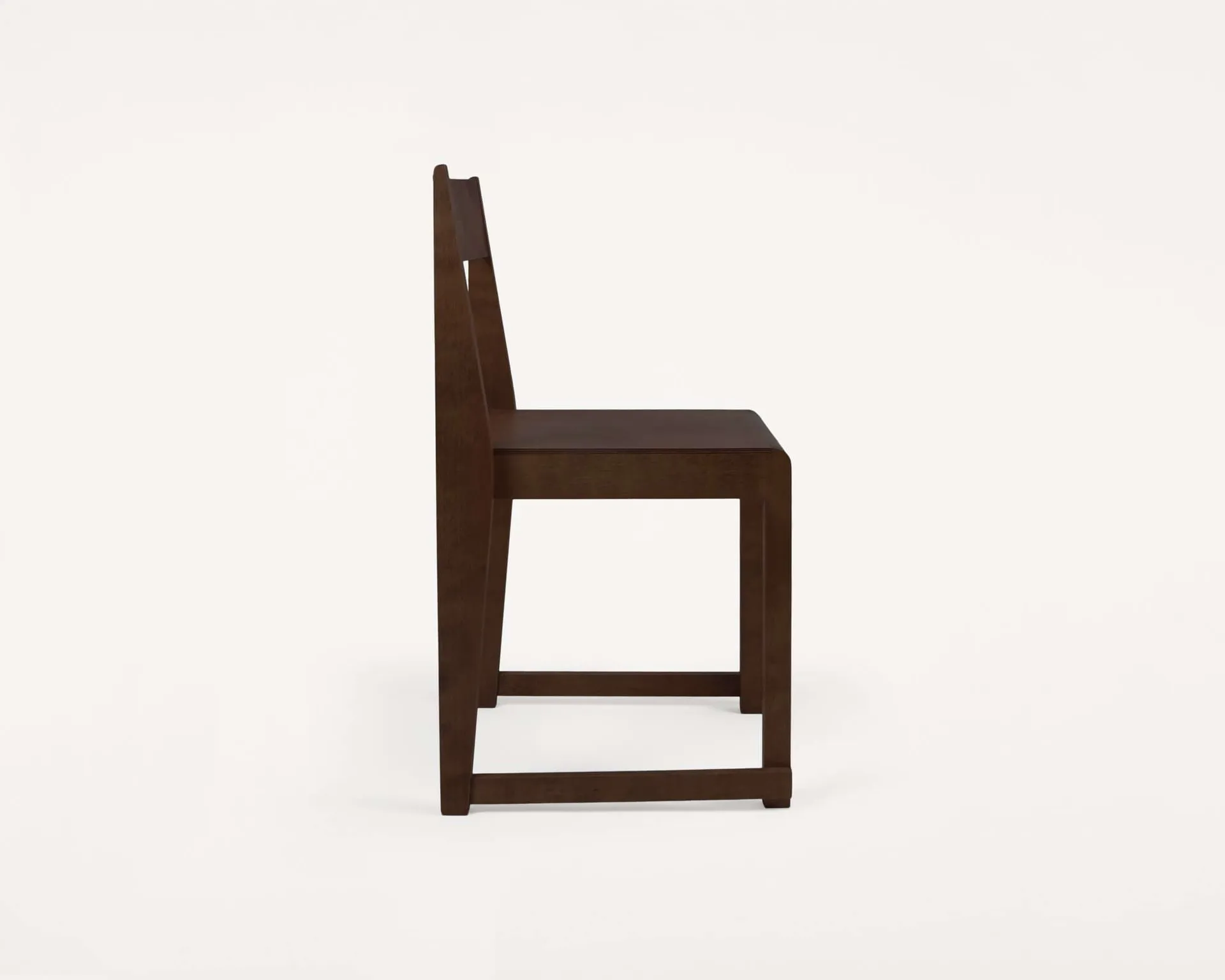 Chair 01 tuoli, Tummanruskea koivu FRAMA