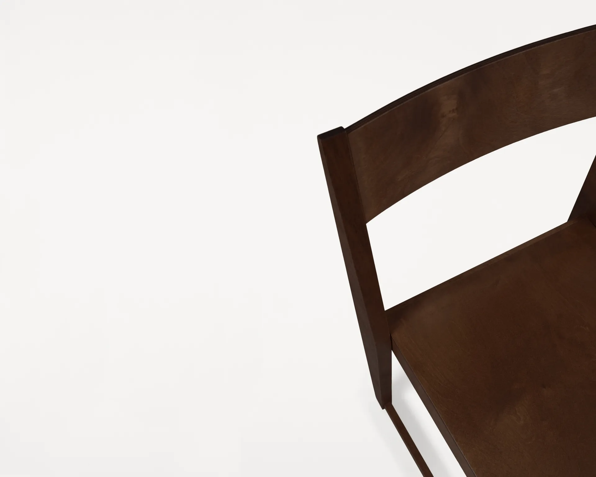 Chair 01 tuoli, Tummanruskea koivu FRAMA