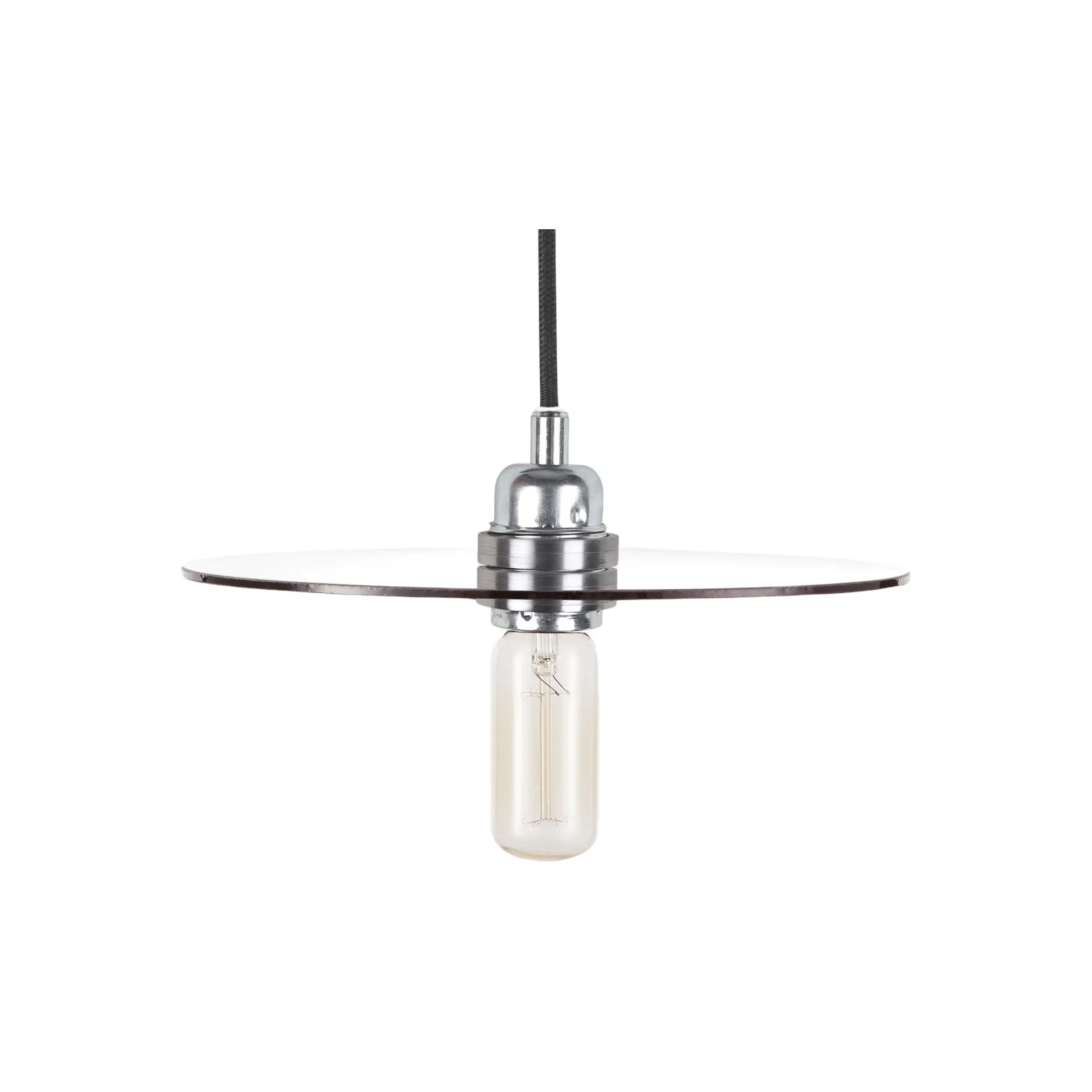 Circle Shade riippuvalaisin, Savulasi-teräs, Ø25 cm FRAMA