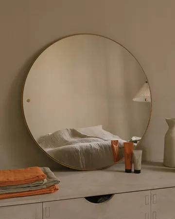 CM Circle peili - Tammi, medium, Ø60 cm - FRAMA