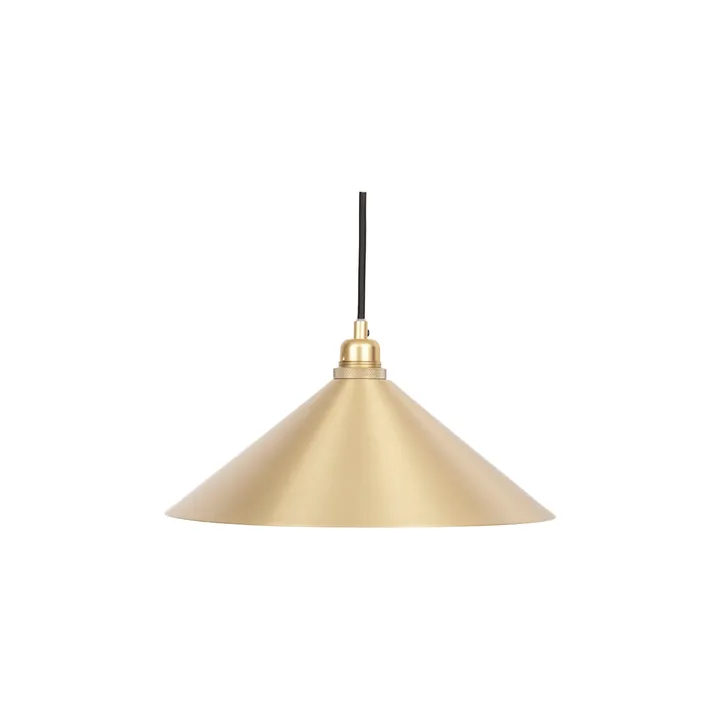 Cone Shade riippuvalaisin - Brass, medium, Ø36 cm - FRAMA