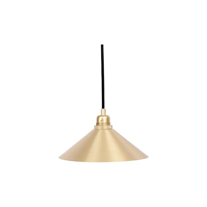 Cone Shade riippuvalaisin - Brass. small, Ø25 cm - FRAMA