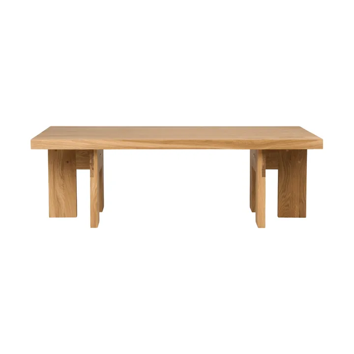 Farmhouse Rectangle sohvapöytä - Tammi, 115x52x37 cm - FRAMA