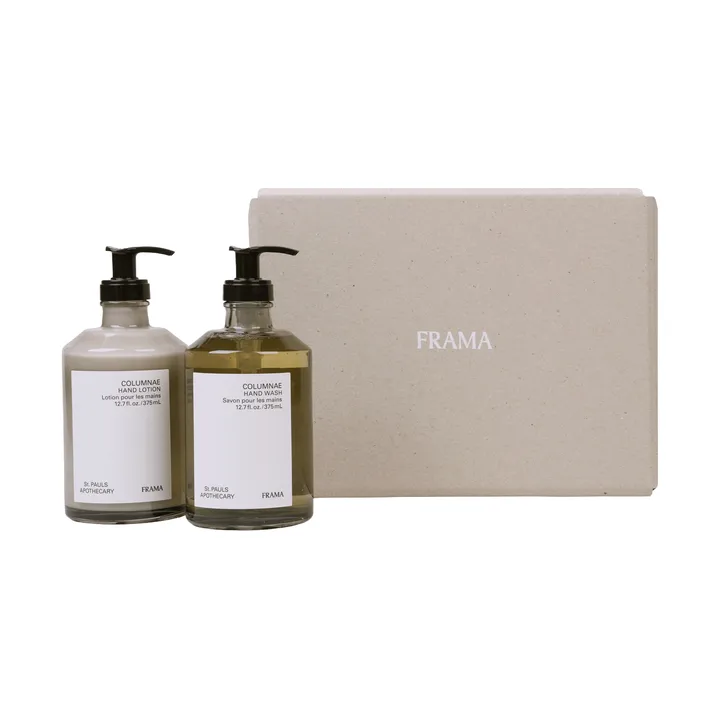 FRAMA lahjasetti käsisaippua + käsivoide - Columnae - FRAMA
