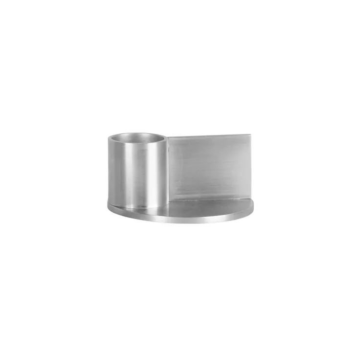 Fundament kynttilänjalka - Muotti 1, ruostumaton teräs, 6x6x3 cm - FRAMA