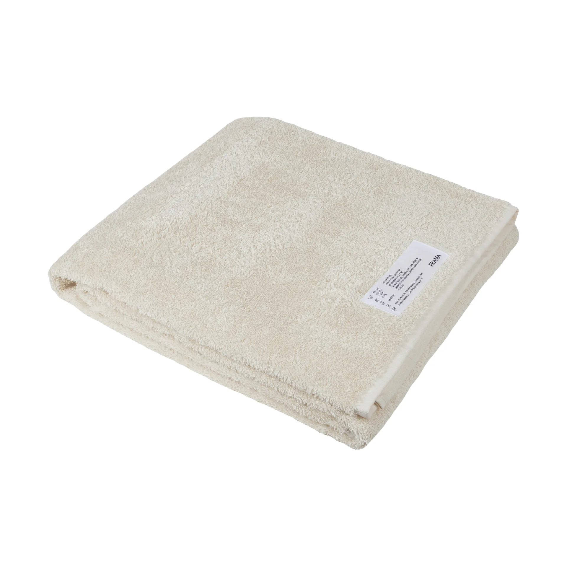 Heavy Towel kylpypyyhe 150x100 cm, Bone white (valkoinen) FRAMA