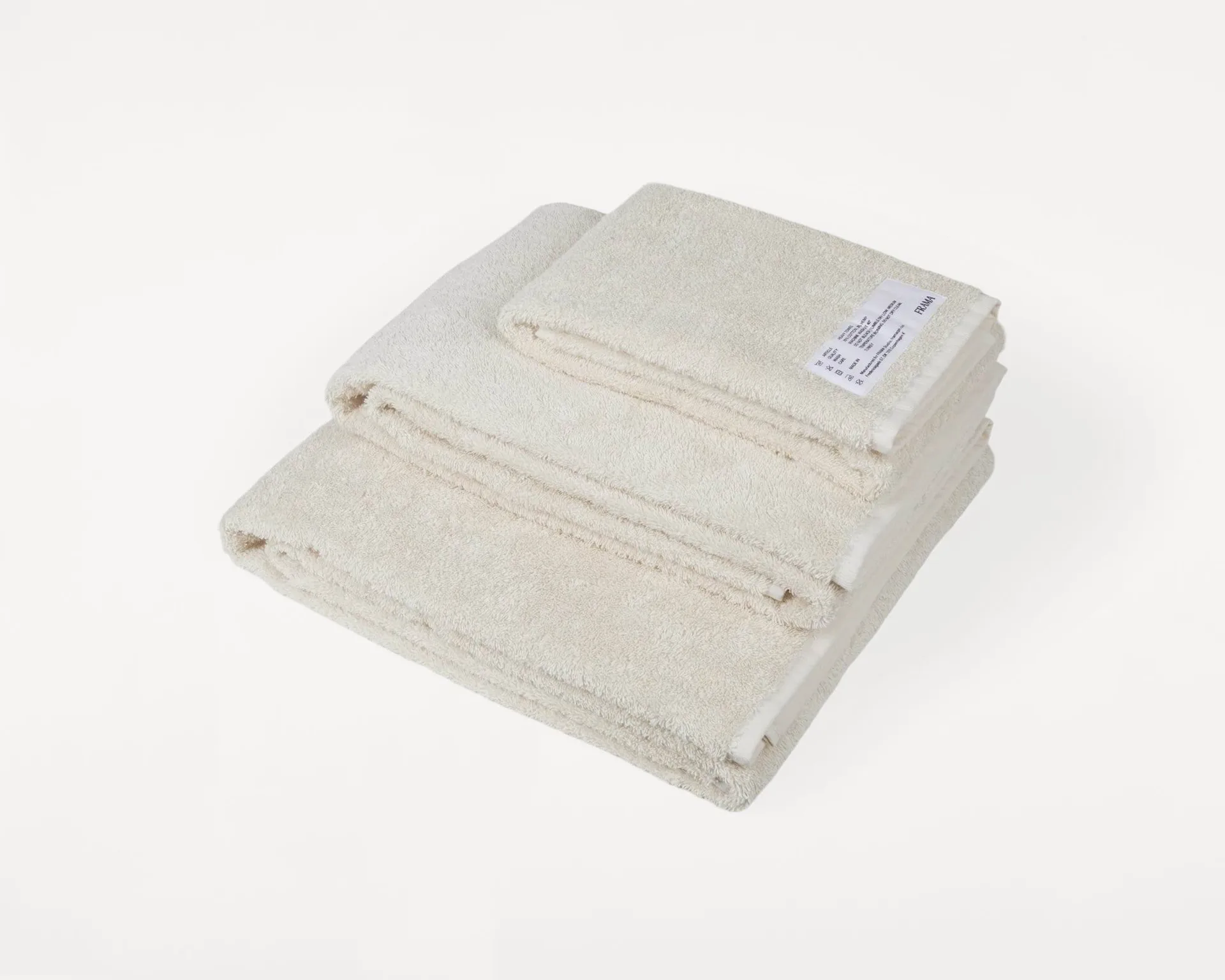 Heavy Towel kylpypyyhe 150x100 cm, Bone white (valkoinen) FRAMA