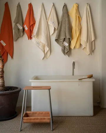 Heavy Towel kylpypyyhe 150x100 cm - Burnt orange (orange) - FRAMA