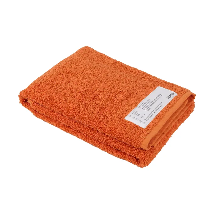 Heavy Towel pyyhe 80x50 cm - Burnt orange (orange) - FRAMA
