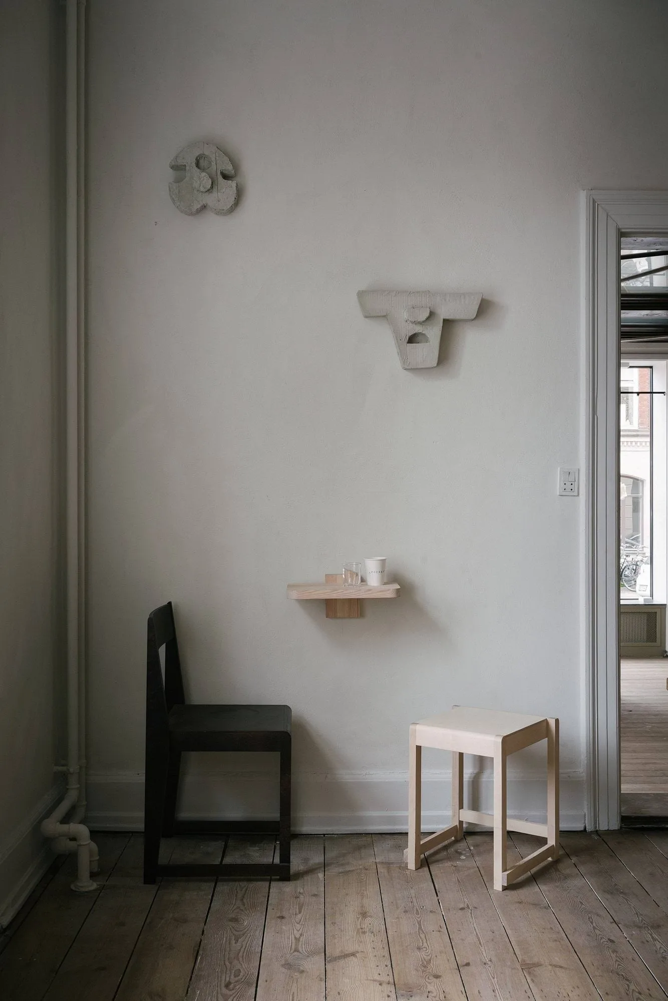 Low Stool 01 jakkara, Koivu FRAMA