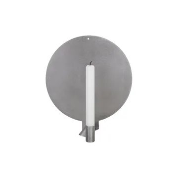 Ornament seinäkynttilänjalka - Ruostumaton teräs, round, 28,2 cm - FRAMA