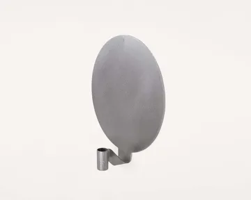 Ornament seinäkynttilänjalka - Ruostumaton teräs, round, 28,2 cm - FRAMA