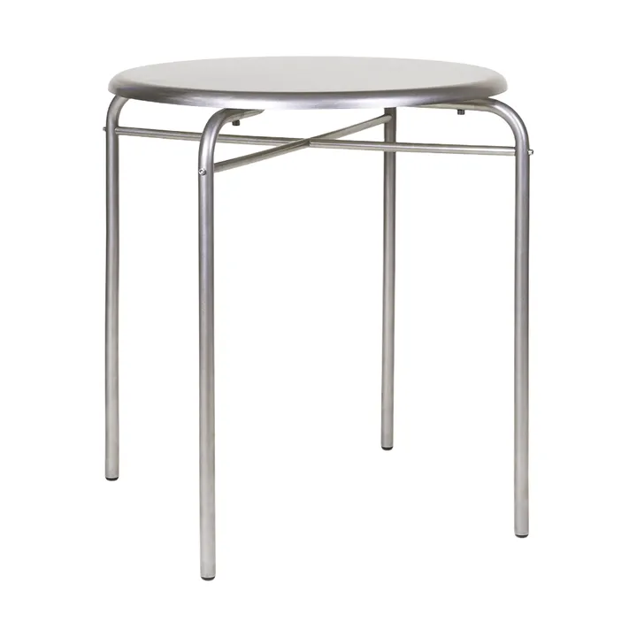 Petit Rond pöytä - Ruostumaton teräs, Ø65x73 cm - FRAMA
