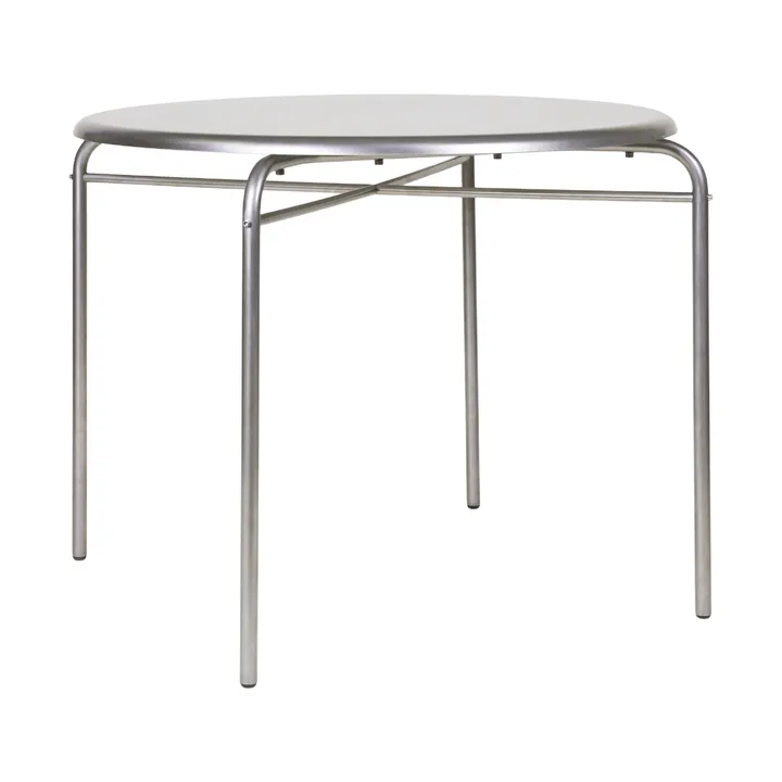 Petit Rond pöytä - Ruostumaton teräs, Ø90x73 cm - FRAMA
