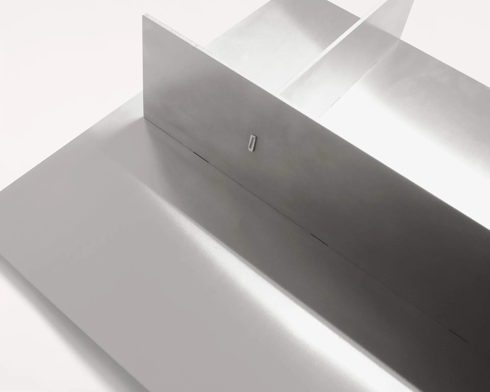 Rivet Typecase seinähylly, Alumiini, 44,6x44,6x16,1 cm FRAMA