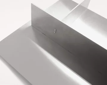 Rivet Typecase seinähylly - Alumiini, 44,6x44,6x16,1 cm - FRAMA