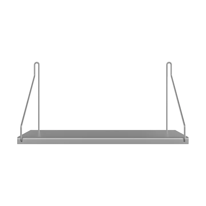 Single Shelf seinähylly - Ruostumaton teräs, 40x20 cm - FRAMA