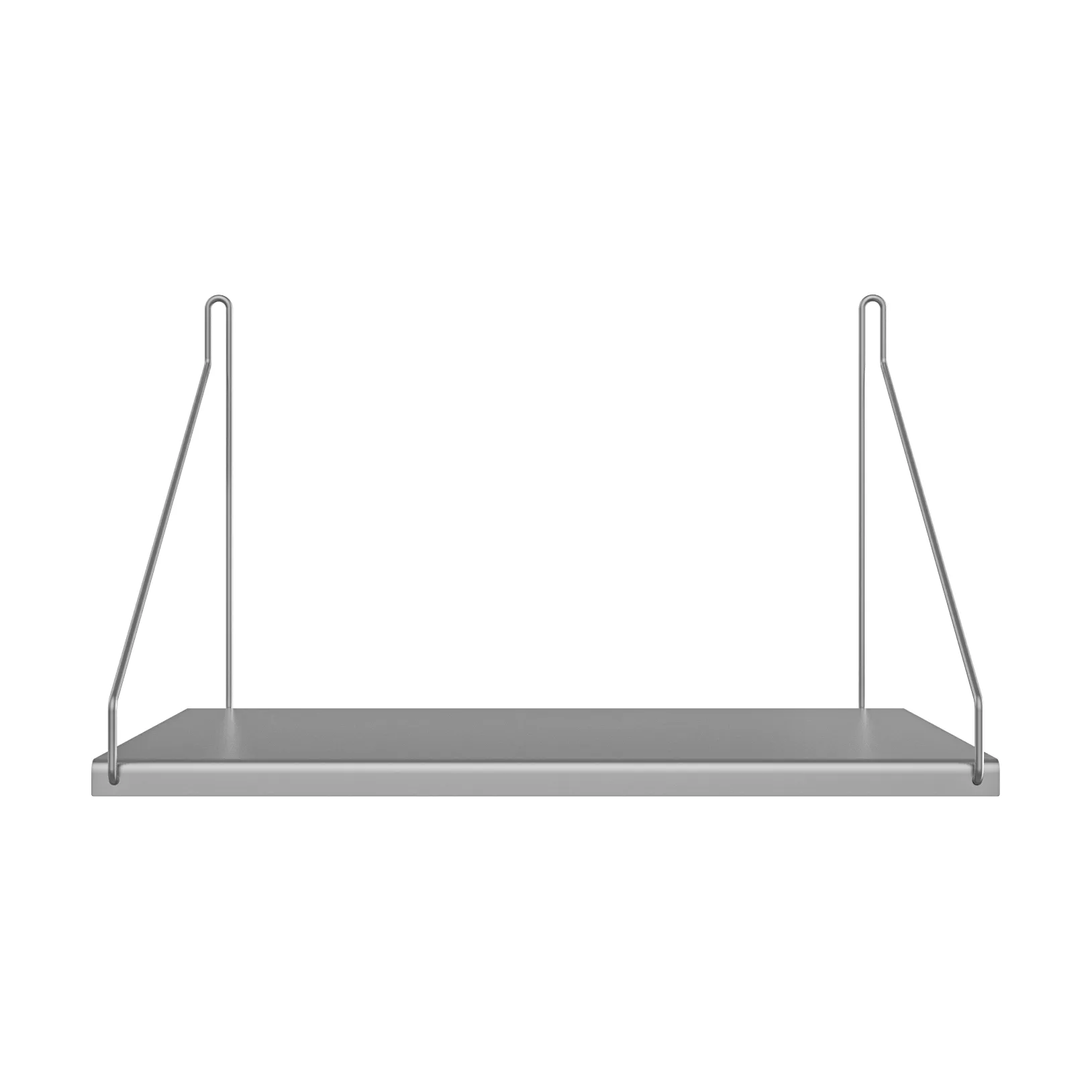 Single Shelf seinähylly, Ruostumaton teräs, 40x27 cm FRAMA