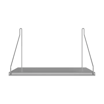 Single Shelf seinähylly - Ruostumaton teräs, 40x27 cm - FRAMA