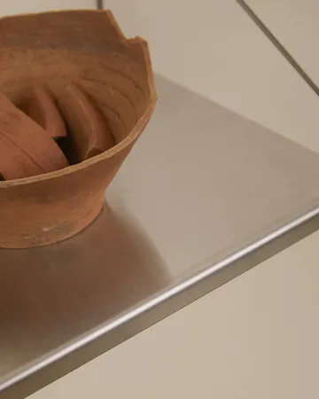 Single Shelf seinähylly - Ruostumaton teräs, 80x20 cm - FRAMA