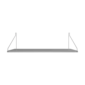 Single Shelf seinähylly - Ruostumaton teräs, 80x27 cm - FRAMA