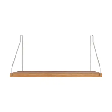 Single Shelf seinähylly - Tammi-ruostumaton teräs, 40x20 cm - FRAMA