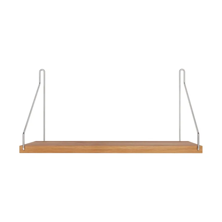 Single Shelf seinähylly - Tammi-ruostumaton teräs, 40x20 cm - FRAMA